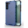 Mobigear Honeycomb Samsung Galaxy S23 Plus Hülle Hardcase Backcover Stoßfest - Blau