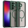 Mobigear Shockproof Samsung Galaxy A27 MagSafe Hardcase Backcover - Grün