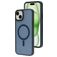 Mobiparts Hardcover iPhone 15 Plus MagSafe Hülle Hardcase Backcover - Satin Blue
