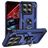 Mobigear Armor ring Xiaomi 15 Hülle Hardcase Backcover Stoßfest mit Ringhalter - Blau