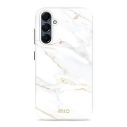 MIO Samsung Galaxy A16 MagSafe Hardcase Backcover - White Marble