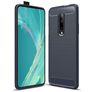 Mobigear Brushed Slim OnePlus 7 Hülle Flexibles TPU Backcover - Marineblau