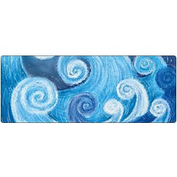 Mobigear Anti-Slip Mauspad - 40 x 90 CM - Waves