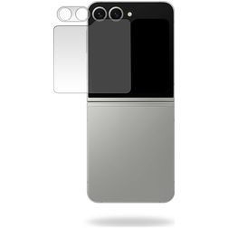 Mobilize Samsung Galaxy Z Flip 6 Panzerglas Gehärtetes Glas Displayschutz - Hüllenfreundlich - Outer Display