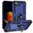 Mobigear Armor Ring iPhone 17e Hülle Hardcase Backcover Stoßfest mit Ringhalter - Blau