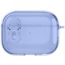 Mobigear Crystal Clip Apple AirPods Pro 1 Hardcase Hülle - Blau
