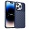 Mobigear Groove iPhone 15 Pro Max Hülle Flexibles TPU Backcover - Blau