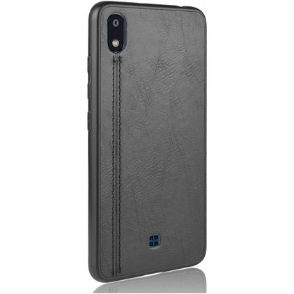 Mobigear Stitch LG K20 (2019) Hülle Backcover - Schwarz