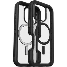 Otterbox Defender iPhone 16 Pro MagSafe Hülle Hardcase Backcover Stoßfest - Transparent / Schwarz