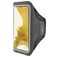 Mobiparts Comfort Fit Handyhalterung Joggen Samsung Galaxy S22 Plus Sporthülle Neopren Sportarmband - Schwarz