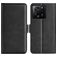 Mobigear Slim Magnet Xiaomi 13T Pro Hülle Klapphülle Geldbörse - Schwarz