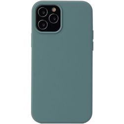 Mobigear Rubber Touch iPhone 13 Silikon Hülle Backcover - Pine Green