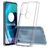 Mobigear Crystal Durchsichtig Motorola Moto G71 5G Hülle Hardcase Backcover - Transparent