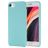 Mobigear Rubber Touch iPhone 8 Silikon Hülle Backcover - Türkis