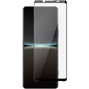 Mobigear Premium Sony Xperia 5 IV Panzerglas Gehärtetes Glas Displayschutz - Hüllenfreundlich - Schwarz