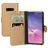 Mobiparts Saffiano Wallet Samsung Galaxy S10e Hülle Klapphülle Geldbörse - Copper