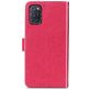 Mobigear Clover OPPO A52 Hülle Klapphülle Geldbörse - Magenta