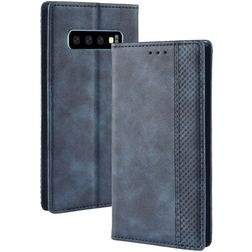 Mobigear Sensation Samsung Galaxy S10 5G Hülle Klapphülle Geldbörse - Blau