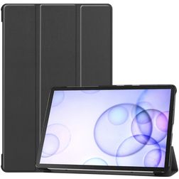 Mobigear Tri-Fold Samsung Galaxy Tab S6 Hülle Klapphülle - Schwarz
