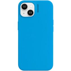 Nudient Base iPhone 14 Silikon Hülle Backcover - Vibrant Blue