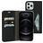 Mobiparts Classic Wallet iPhone 12 Pro Max Hülle Klapphülle Geldbörse - Schwarz