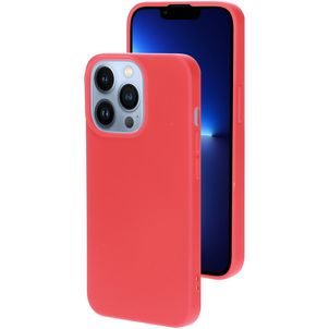 Mobiparts iPhone 13 Pro Silikon Hülle Backcover - Scarlet Red