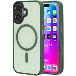 Mobiparts Hardcover iPhone 17 MagSafe Hardcase Backcover - Satin Green