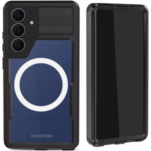 Mobilize Waterproof Samsung Galaxy S25 FE Wasserdicht MagSafe Hülle Hardcase Backcover - Schwarz