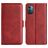 Mobigear Slim Magnet Nokia G21 Hülle Klapphülle Geldbörse - Rot