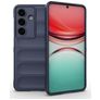 Mobigear Bumpy Samsung Galaxy S26 Hülle Flexibles TPU Backcover - Dunkelblau