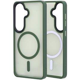 Mobiparts Hardcover Samsung Galaxy S26 MagSafe Hülle Hardcase Backcover - Satin Green