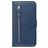 Mobigear Zipper Samsung Galaxy S20 Hülle Klapphülle Geldbörse - Blau