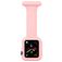 Mobigear Clip Case Schwesternuhr Apple Watch Armband Pin-Verschluss - 46/45/44 mm - Pink