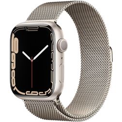 Mobigear Loop Milanaise Apple Watch Armband Magnetverschluss - 42/41/40/38 mm - Polarstern