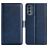 Mobigear Slim Magnet Motorola Moto G62 Hülle Klapphülle Geldbörse - Blau
