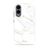 MIO Samsung Galaxy S25 Edge MagSafe Hülle Hardcase Backcover - White Marble