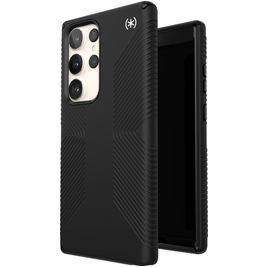 Speck Presidio2 Grip Samsung Galaxy S23 Ultra Hülle Hardcase Backcover Stoßfest - Schwarz