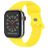 Mobigear Sport Dual Silikon Apple Watch Armband Drückerschließe - 49/46/45/44 mm - Gelb