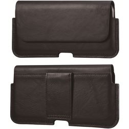 Mobigear Deluxe Belt Gürteltasche (max 17,7 cm x 8,5 cm) - Gürtelclip - Holster - Schwarz