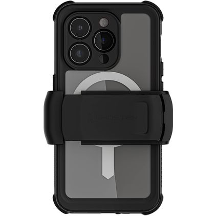 Ghostek Nautical Waterproof iPhone 15 Pro Wasserdicht MagSafe Hülle Hardcase Backcover Stoßfest - Schwarz