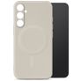 My Style Protective Flex Samsung Galaxy A35 MagSafe Hülle Flexibles TPU Backcover - Antique White