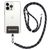 Mobigear Lanyard Universal-Handykette einstellbar - Schwarz / Gold