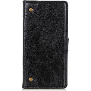 Mobigear Ranch Realme 8 Pro Hülle Klapphülle Geldbörse - Schwarz