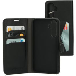 Mobiparts Classic Wallet Samsung Galaxy A54 Hülle Klapphülle Geldbörse - Schwarz