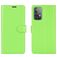 Mobigear Classic Samsung Galaxy A52s 5G Hülle Klapphülle Geldbörse - Grün