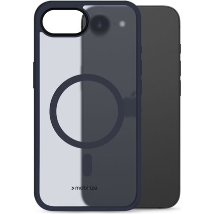 Mobilize Hybrid Pro iPhone 16e MagSafe Hülle Hardcase Backcover Stoßfest - Blau