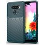 Mobigear Groove LG K50s Hülle Flexibles TPU Backcover - Grün