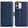 Mobigear Slim Magnet iPhone 16 Pro Max Hülle Klapphülle Geldbörse - Dunkelblau