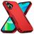 Mobigear Heavy Armor iPhone 16 Hülle Hardcase Backcover Stoßfest - Rot