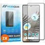 Mobigear Premium Google Pixel 8 Panzerglas Gehärtetes Glas Displayschutz - Hüllenfreundlich - Schwarz (2er Pack)